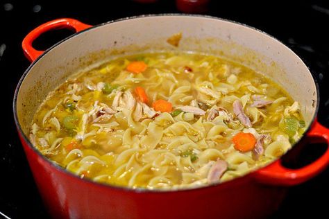 Made from Scratch Homemade Chicken Noodle Soup with Turmeric Dutch Oven Chicken Noodle Soup, Recipe Background, Soup With Turmeric, Homemade Chicken Noodle Soup Recipe, Chicken Noodle Soup Recipe Homemade, Dutch Oven Chicken, Homemade Chicken Noodle, Chicken Noodle Soup Recipe, Noodle Soup Recipe