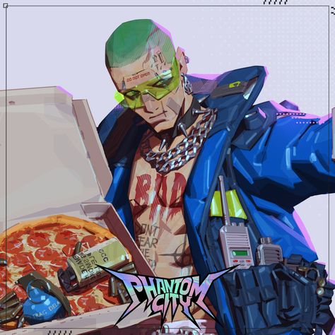 ArtStation - PHANTOM CITY Punk Oc Art, Cyberpunk Oc Art, Neon Cyberpunk Aesthetic, Cyberpunk Character Art, Punk Cyberpunk, Male Art Men, Japanese Punk, Super Powers Art, Punk Design