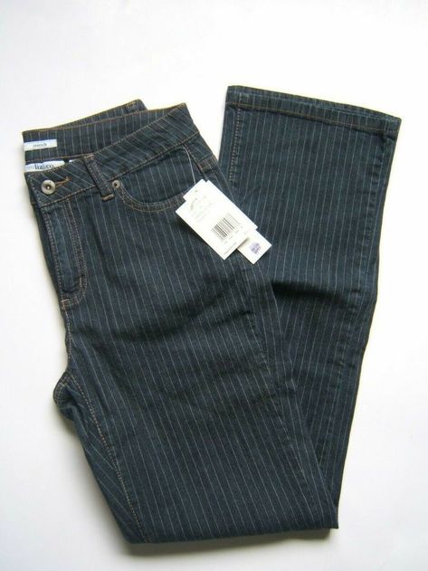 Pinstripe Pants Women, Pinstripe Pants, Winter Fits, Womens Jeans, 8th Grade, Liz Claiborne, Denim Pants, Tell Me, Shopping List