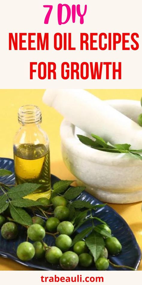 neem-oil recipes Neem Oil Recipes, Hair Oil For Dandruff, Diy Neem Oil, Recipes For Hair Growth, Neem Oil For Hair, Hair Mask For Hair Growth, Coconut Hair Oil, Hair Growth Mask Diy, Mask For Hair Growth