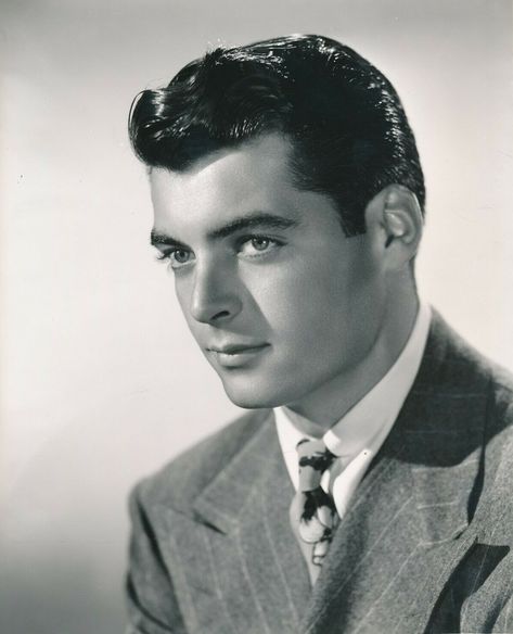 Vintage Hollywood Men, Hollywood Male Actors, Rory Calhoun, Guy Madison, Classic Film Stars, Most Handsome Actors, Hollywood Men, Movie Making, Celebrity Stars