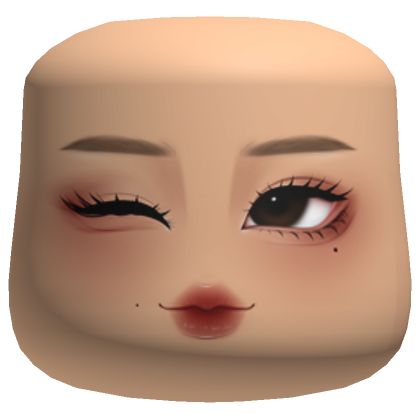 Roblox Roblox Makeup Tutorial, Roblox Avatars Face, Makeup Roblox Faces, Roblox Makeup Faces, Roblox Girl Face, Roblox Eyes, Cute Roblox Faces, Roblox Face Id, Roblox Makeup