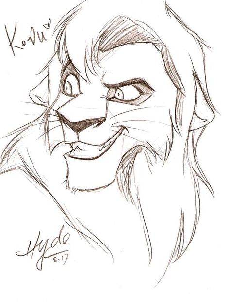 TLK Kovu How To Draw A Lion, King Drawing, Lion Sketch, Lion King Drawings, Lion King Pictures, Disney Drawings Sketches, Lion King Fan Art, Il Re Leone, Animal Drawings Sketches