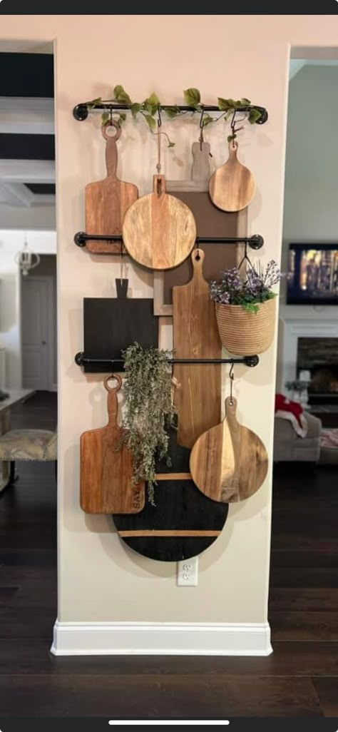 Kitchen Decor Wall, Kitchen Decor Wall Art, Kitchen Inspiration Design, Kitchen Redo, Decor Home Living Room, Kitchen Wall Decor, New House Ideas, Forever Home, Diy Kitchen