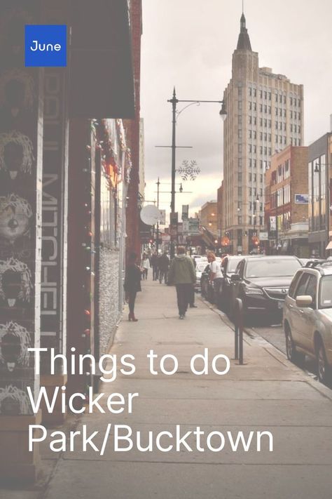 Wicker Park and Bucktown are some of Chicago's best and trendiest neighborhoods you can live in. Read about each and then make your decision. Wicker Park Chicago, Chicago Things To Do, Community Safety, Chi Town, Neighborhood Guide, Times Square, The Neighbourhood, Need To Know, Street View