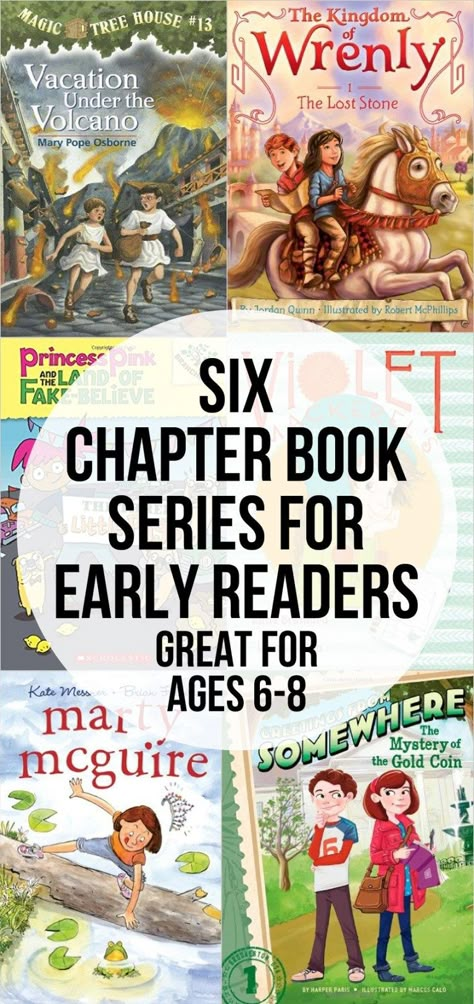 Six Chapter Book Series For Early Readers - Intentional Homeschooling Homeschool Books, Leveled Readers, Kid Books, Read Alouds, Early Readers, Books For Boys, School Reading, Children's Literature, Chapter Books