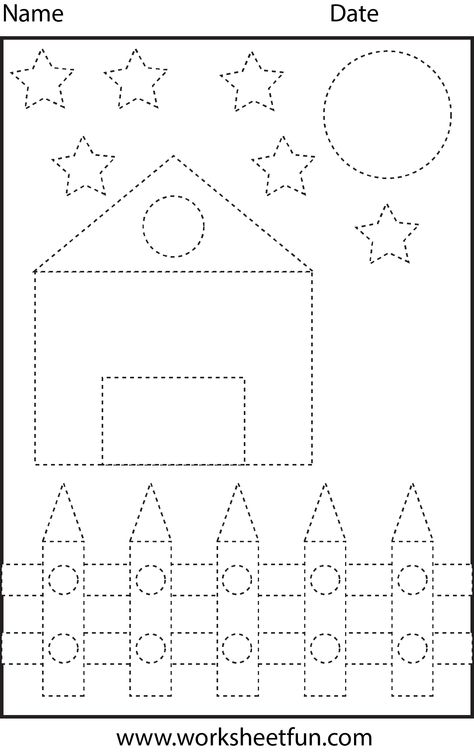 shapes Line Tracing Worksheets, Tracing Worksheets Free, Shape Tracing Worksheets, Kindergarten Addition Worksheets, Preschool Tracing, Dot Worksheets, Tracing Worksheets Preschool, First Grade Worksheets, Free Preschool Worksheets