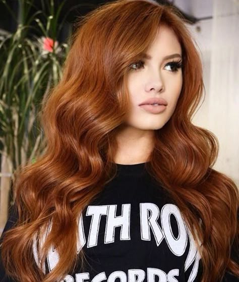 Color How-To: Ginger Spice and Everything Nice - Color - Modern Salon Cinnamon Hair, Hair Color Streaks, Ginger Hair Color, Ginger Spice, Balayage Blonde, Hair Color Auburn, Copper Hair Color, Haircut Styles, Ombre Hair Color