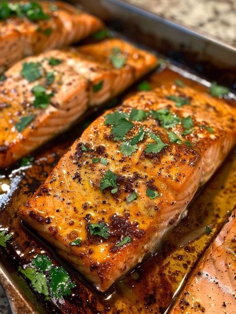 Cajun Honey Butter Salmon, Honey Butter Salmon, Honey Soy Salmon, Soy Salmon, Honey Salmon, Lime Salmon, Food Fest, Butter Salmon, Spain Food