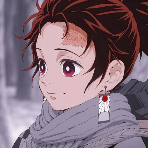 Tanjiro Aesthetic, Demon Slayer Icons, Kamado Tanjiro, Butler Anime, Tanjiro Kamado, Anime Couples Drawings, Cute Anime Pics, Demon Slayer Kimetsu No Yaiba, Slayer Anime