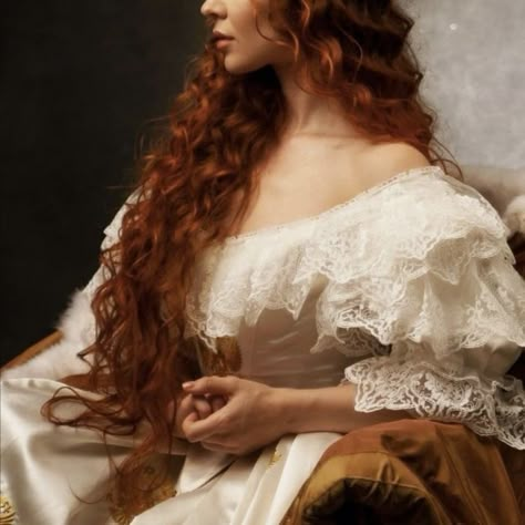 Red Curly Hair, Princess Aesthetic, Ginger Hair, Song Of Ice And Fire, Ice And Fire, A Song Of Ice And Fire, The Witcher, A Song, Redheads