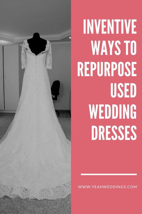 Wedding Dress Crafts Projects, How To Repurpose A Wedding Dress, What To Do With An Old Wedding Dress, Wedding Dress Quilt Ideas, Diy Gown Recycled, Wedding Dress Repurpose Ideas, Diy Wedding Dress Upcycle, Repurpose Wedding Dress Ideas, Old Wedding Dress Repurpose