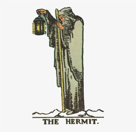 Tarot Card Hermit, Led Zeppelin Hermit, Hermit Card, Png Free Download, The Hermit, Led Zeppelin, Zeppelin, Tarot Card, Png Transparent