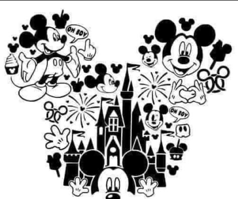 Cricut Corner, Black Pic, Disney 2025, Disney Cricut, Cricut Disney, Disney Clipart, Fav Products, Disney Silhouette, Disney Silhouettes