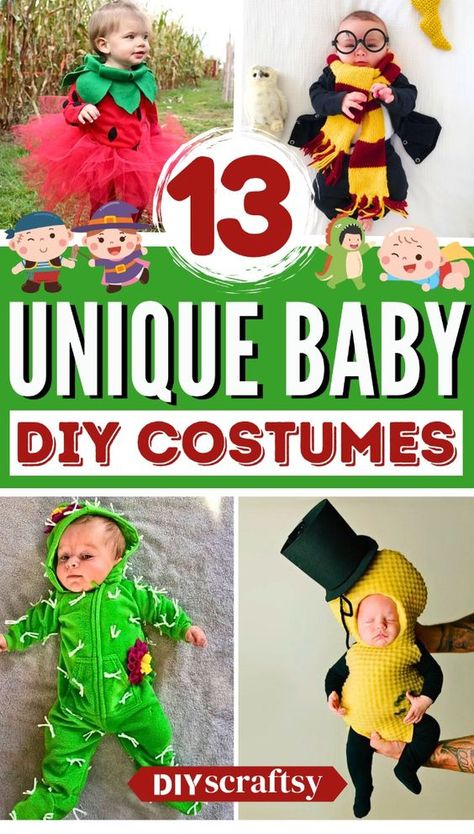 irst Halloween of your newborn and finding inspiration for a handmade newborn costume? Check out this list of 13 DIY baby costume ideas that are very simple to put together, comfortable, and certainly beautifying kiddos. Baby Pinata Costume, Homemade Infant Halloween Costumes, Easy Diy Infant Halloween Costumes, Baby Costumes Girl Diy, Infant Halloween Costumes Diy, Infant Diy Halloween Costumes, Easy Infant Halloween Costumes, Newborn Diy Halloween Costumes, Funny Newborn Halloween Costumes