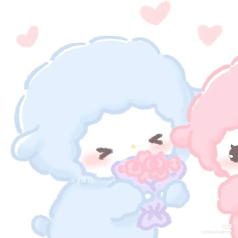 Sanrio Couple Icon, Cp Pfp, Goals 2023, Sanrio Icons, Sweet Drawings, My Sweet Piano, Picture Banner, Midwest Emo, Duos Icons