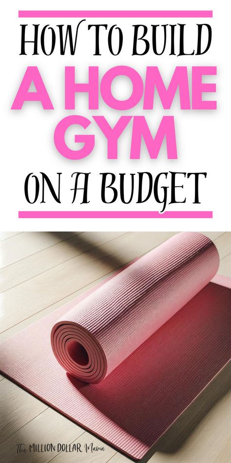 Create a fitness Sanctuary at the comfort of your own home with these DIY Home Gym ideas that are not only budget-friendly but super effective. Diy Home Gym Ideas, Simple Home Gym, Cheap Home Gym, Gym Guide, Home Gym On A Budget, Exercise Rooms, Small Home Gym Ideas, Building A Home Gym, Diy Gym Equipment