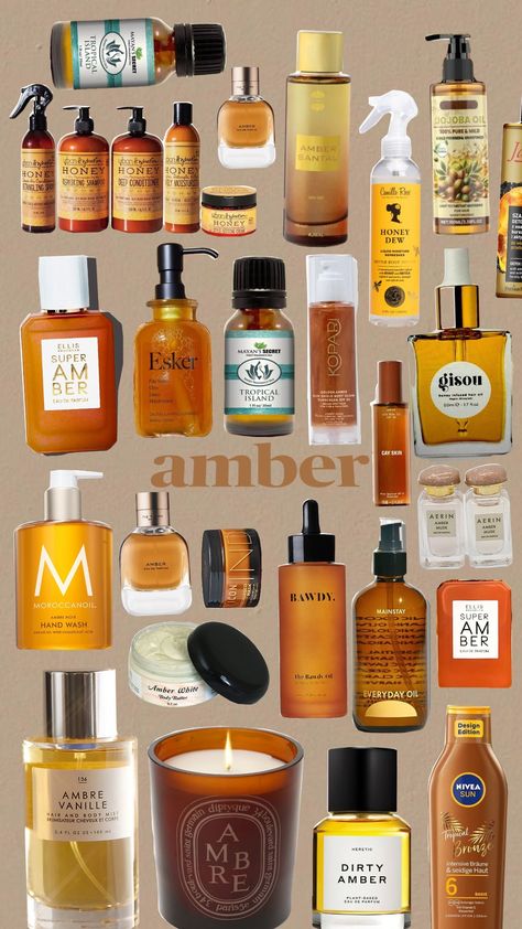 #amber #selfcareaesthetic Best Amber Perfumes, How To Smell Like Amber, Amber Romance, Shower Skin Care, Body Smells, Hair Mist, College Stuff, Smell Goods, Body Care Routine