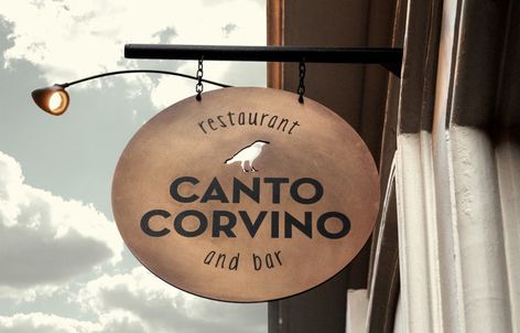 Canto Corvino - London | Italian Restaurant Interior Design | B3 Designers Italian Restaurant Signage, Restaurant Interior Design Modern, Italian Restaurant Interior Design, Italian Restaurant Interior, Authentic Italian Restaurant, Rustic Signage, Antique Mirror Frame, Restaurant Signage, House Awnings