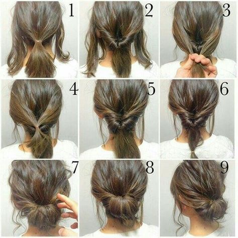 73 Peinados Recogidos Fáciles Paso a Paso para Cabello Largo 2020 - 2021 Messy Updo Tutorial, Face Remedies, Braided Buns, 5 Minute Hairstyles, Morning Hair, Fall Hairstyles, Fishtail Braid, Peinados Fáciles Para Cabello Corto, Work Hairstyles