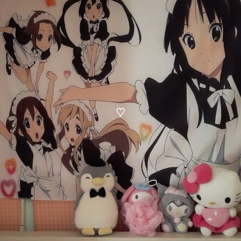 K-on tapestry hello kitty cutecore animecore room inspo sanrio my melody kuromi kawaiicore kawaii aesthetic K On Tapestry, Cutecore Tapestry, Animecore Room, Hello Kitty Tapestry, K On, My Melody Kuromi, Sanrio My Melody, 2024 Christmas, Kawaii Aesthetic