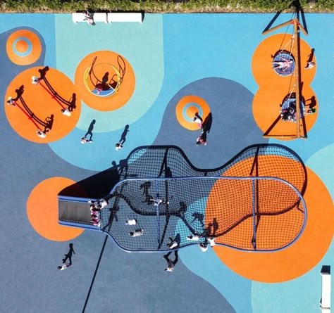 Floor Pattern Design, Playgrounds Architecture, Rubber Playground, Urban Playground, Playground Flooring, Landscape Design Drawings, Urban Landscape Design, Children Park, Park Playground