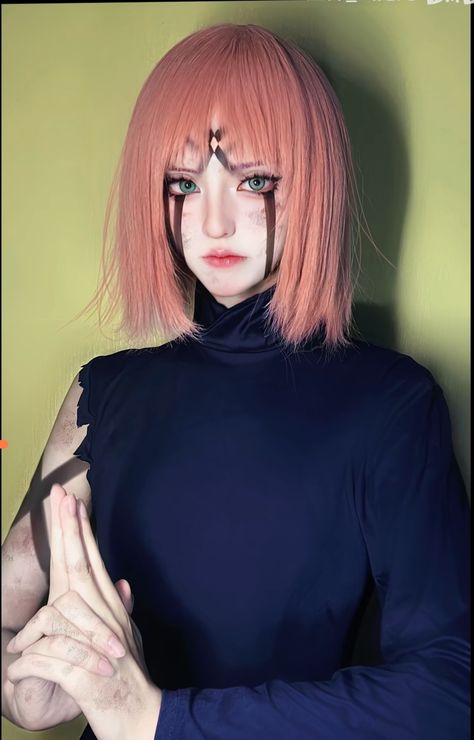 Pp Couple Lucu, Sakura Haruno Cosplay, Korean Hairstyles, Cotton Candy Hair, Sakura Cosplay, Anime Cosplay Makeup, Cosplay Naruto, Trending Hair, Candy Hair