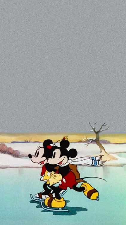 Disney Christmas Cartoon Aesthetic, Disney Winter Wallpaper, Disney Christmas Wallpaper Aesthetic, Cell Wallpaper, Christmas Profile Pictures, The Weeknd Wallpaper Iphone, Disney Winter, Christmas Mickey Mouse, Christmas Lockscreen