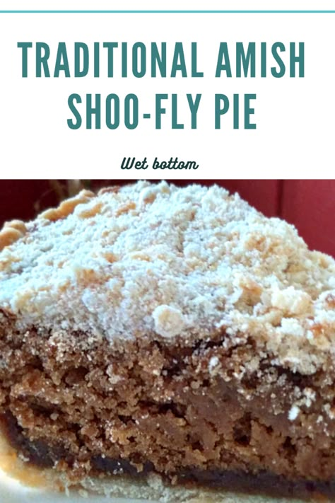 Shoofly Pie Recipe, Shoo Fly Pie, Amish Pie, Amish Breakfast, Pa Dutch Recipes, Shoofly Pie, Popular Pies, Best Amish Recipes, Pennsylvania Dutch Recipes