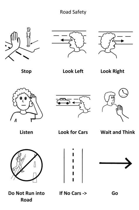 Traffic Rules For Kids, Safety Lesson Plans, Safety Worksheets, Teaching Safety, Safety Rules For Kids, Transportation Theme Preschool, Safety Road, Road Traffic Safety, Safety Activities