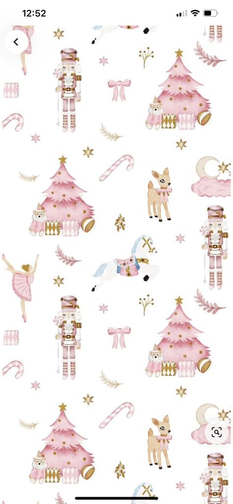 Christmas Phone Wallpaper Nutcracker, Pretty Pink Christmas Wallpaper, Baby Pink Christmas Wallpaper, Cute Vintage Christmas Wallpaper, Coquette Christmas Wallpaper Iphone, Christmas Backgrounds Aesthetic Ipad, Cute Pink Winter Wallpaper, Christmas Backgrounds Aesthetic Pink, Pink Christmas Backgrounds Aesthetic