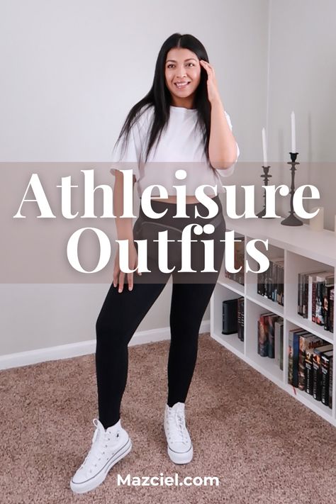 19+ Incredibly Stylish Athleisure Outfits You'll Look Stunning In - Mazciel Stylish Athleisure Outfits, How To Style Crop Tops, Trendy Athleisure Outfits, Athleisure Outfits For Work, School Outfit Ideas Summer, Athletic Wear Outfits, Athletic Shorts Outfit, Athleisure Outfit Ideas, Chic Athleisure Outfits