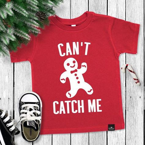 CAN'T CATCH ME Gingerbread Man Boy's Christmas T-shirt, kids Christmas shirts, Christmas shirts for boys, Gingerbread boys Christmas shirt Christmas t shirt #christmastshirt T shirt #tshirt t-shirt #t_shirt t shirts #tshirts t-shirts #t_shirts T shirt design #tshirtdesign T-shirt designs #t_shirtdesign T shirts designs #tshirtsdesigns 4.10 Christmas Shirts Boys, Boy Christmas Shirts For Kids, Kids Christmas Tshirts Ideas, Christmas T Shirt Design Ideas, Kids Christmas Shirt Ideas, Kids Christmas Shirts Vinyl, Boys Christmas Shirts, Christmas Shirts For Boys, Kids Christmas Shirts