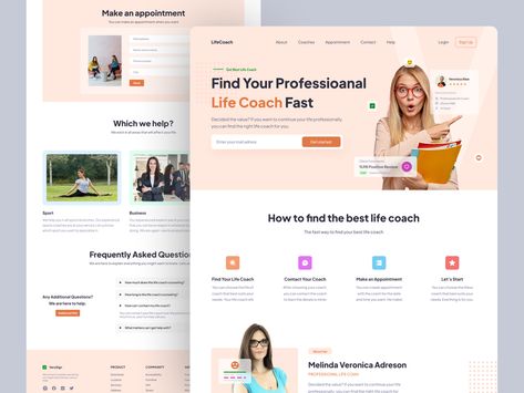 Life Coach Landing Page, Coaching Landing Page, Corporate Coaching, Simple Website Design, Coach Website, 360 Design, Career Counseling, Simple Website, Executive Coaching