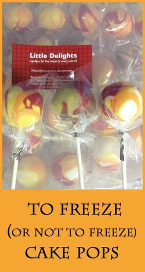 When and How to Freeze Cake Pops | Little Delights Cake Pop Storage, Freeze Cake Pops, Freeze Cake, Frozen Cake Pops, Recipe For Gingerbread, Cake Pops Ideas, Cake Cake Pops, Cake In A Can, Wedding Cake Pops