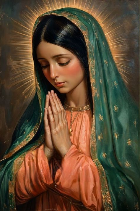 Mother Mary Tattoos, Virgin Guadalupe, Mother Mary Pictures, Virgin Mary Tattoo, Mary Tattoo, Christ Tattoo, Virgin Mary Art, Mother Mary Images, Blessed Mary