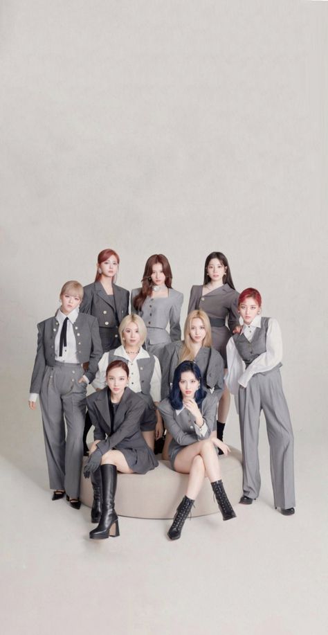 Twice Can't Stop Me, Can't Stop Me Twice, Twice Concert Outfit Ideas, Twice Concert Outfit, Twice Lockscreen, Twice Outfits, Twice Photoshoot, Twice Group, Twice Concert