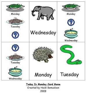 Today is Monday....well, almost! Monday Activities, Swamp Frog, Eric Carle Crafts, Eric Carle Activities, Today Is Monday, Teaching Printables, Kindergarten Letters, Preschool Units, Classroom Freebies