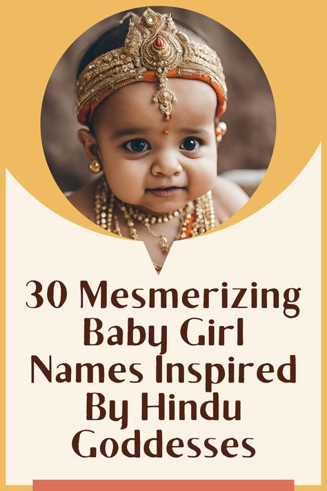 Cute baby girl name based on Hindu Goddesses Indian Name, Aesthetic Hindu Names, Names For Baby Girl, Girl Names Unique Indian, Beautiful Sanskrit Words, Hindi Names, Baby Girl Names Unique Indian, Baby Girls Names, Baby Girl Name