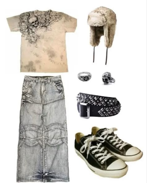 2000s Fashion Outfits, New Rock, Swaggy Outfits, Dream Style, Really Cute Outfits, Grunge Style, Style Streetwear, Cool Clothes, Fit Ideas