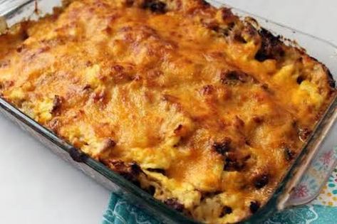 13 Simple Lasagna Recipes | Just A Pinch | Just A Pinch Dinner Shortcuts, Breakfast Lasagna Recipe, Savory Brunch Recipes, Biscuits Gluten Free, Easy Cabbage Recipes, Breakfast Lasagna, Lucky Food, Healthy Breakfast Casserole, Chili Dog