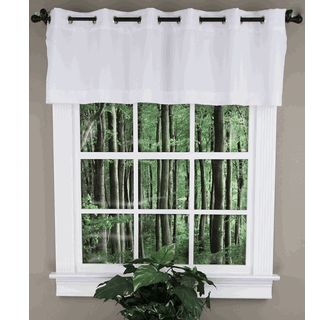 Montego, 56"W X 14"L, Grommet Valance Box Pleat Valance, Country Kitchen Curtains, Country Valances, Sheer Valances, Window Valances, Curtain Styles, Curtains And Draperies, Pinch Pleat Curtains, Tier Curtains