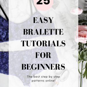 Sewing For Beginners Projects, Bralette Sewing Pattern, No Sew Clothes, Diy Bralette, Crochet Bralette Top, Creativity Challenge, Sewing Bras, Learn Sewing, Bralette Pattern