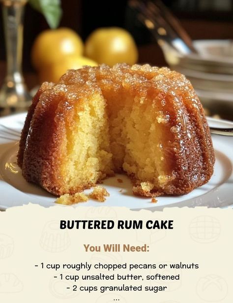 Butter Rum Muffins, Butter Rum Cake, Buttered Rum Cake, Tortuga Rum Cake, Butter Rum, Buttered Rum, Bake A Cake, Rum Cake, Halloween 2024