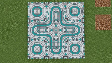 Minecraft Glazed Terracotta Pattern, Minecraft Floor Designs, Minecraft Pattern, Rumah Minecraft Sederhana, Minecraft Structures, Minecraft Blocks, Minecraft Banner Designs, Floor Designs, Bangunan Minecraft