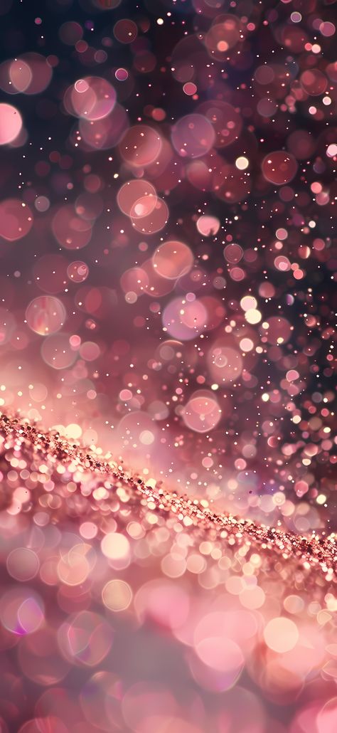 Rose Gold Iphone Wallpaper, Gold Iphone Wallpaper, Pink Sparkle Background, Rose Pink Wallpaper, Lock Screen And Home Screen, Rose Gold Backgrounds, Rose Gold Aesthetic, Pink Glitter Wallpaper, Gold Wallpaper Iphone