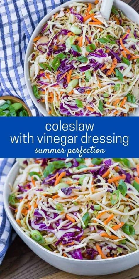 Light Coleslaw Dressing, Non Creamy Coleslaw, Creamy Vinegar Coleslaw Recipe, Cole Slaw Dressing Recipe Vinegar, Slaw Dressing Recipe Vinegar, Coleslaw Vinaigrette Dressing, Oil And Vinegar Coleslaw Dressing, Vinegar Slaw Dressing, Vinager Coleslaw Recipe Vinegar