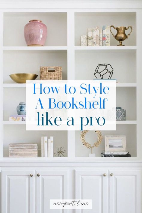 Revamp your bookshelves with easy Decorating Ideas For Bookshelves that showcase your style. Follow these Home Decor Tips to arrange books, art, and accessories in a way that enhances your space. Whether you're going for a minimalist look or a more eclectic vibe, these ideas will help you achieve it effortlessly. Office Bookshelf Styling, Ideas For Bookshelves, Farmhouse Bookshelves, Book Shelf Styling, Modern Coastal Interior Design, Minimalist Bookshelves, Bookshelf Accessories, Styling A Bookcase, Styling Bookshelves