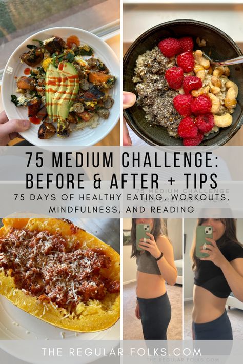 75 hard before and after, 75 soft before and after, 75 medium challenge before and after, 75 hard results, 75 medium diet plan 75 Medium Diet, 75 Hard Diet Meal Plan, 75 Day Meal Plan, Meals For 75 Hard, 75 Day Hard Meal Plan, 75 Soft Challenge Recipes, 75 Hard Meals Ideas, January Diet Challenge, 75 Soft Challenge Meal Plan