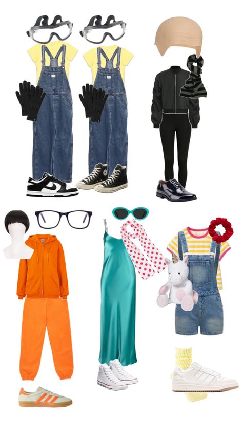 Despicable Me Halloween Costume, Wizard Of Oz Dorothy Costume, Despicable Me Costume, Fun Halloween Outfits, Women Halloween Costume Ideas, Halloween Costume Ideas For Couples, Cute Group Halloween Costumes, Costume Ideas For Couples, Costume Ideas Women